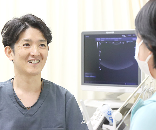 医師2名体制で、待ち時間が少なくスムーズな診察